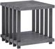 Magnussen Home® Eldridge Weathered Gravel End Table-0