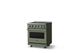 Viking® 5 Series 30" Eucalyptus Pro Style Induction Range with Polished Chrome Trim-2
