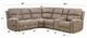 ACME Furniture Olwen 6-Piece Mocha Nubuck Leather Power Reclining Sectional-3