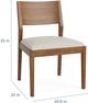Bassett® Furniture Customizable Myers Upholstered Dining Side Chair-4