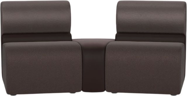 American Leather® Customizable Waverly 3-Piece Leather Curved Sectional-1