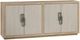 Crestview Collection Haven Natural 4-Door Sideboard-0