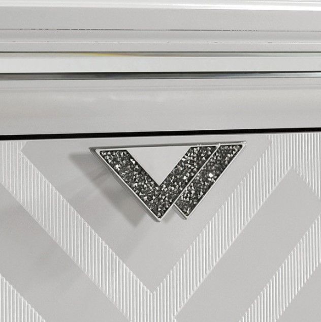 Furniture of America® Emmeline White Chest-3