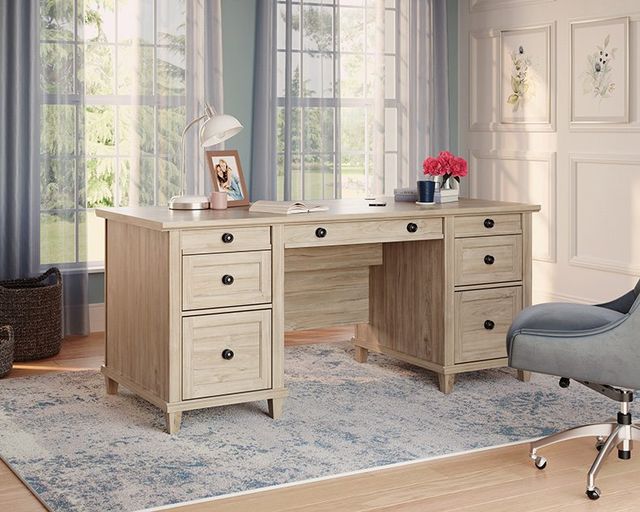 Sauder® Hammond® Chalk Oak® Executive Desk-1