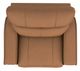 La-Z-Boy® Maddox Camel Leather Manual Reclining Chair and a Half-4