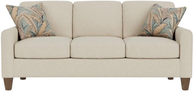 Flexsteel® Customizable Moxy Square Cushion with Rounded Mailbox Arm Sofa-3