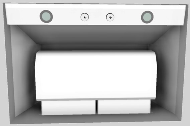 Vent-A-Hood® 30" White Wall Mounted Liner Insert-3