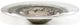 Giftcraft Taupe/White Decorative Glass Plate-1