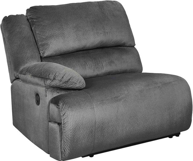 Signature Design by Ashley® Clonmel 3-Piece Charcoal Reclining Right-Arm Facing Sectional and Chaise-2