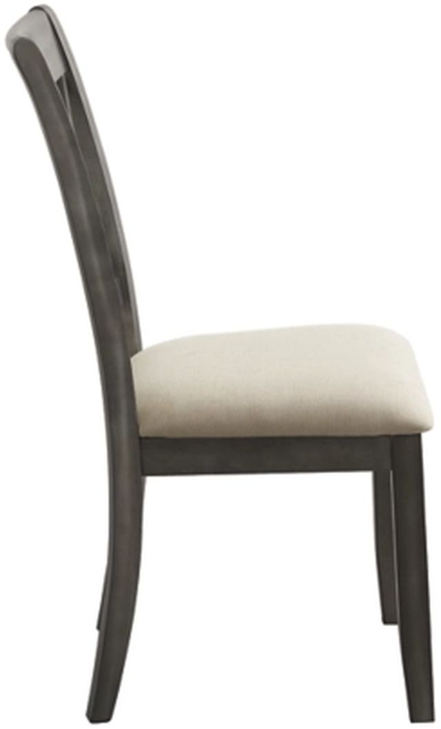 Signature Design by Ashley® Curranberry Metallic Gray Dining Side Chair-2