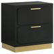Coaster® Caraway 5-Piece Black Eastern King Bedroom Set-3