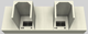 Vent-A-Hood® 66" Biscuit Contemporary Wall Mounted Range Hood-2