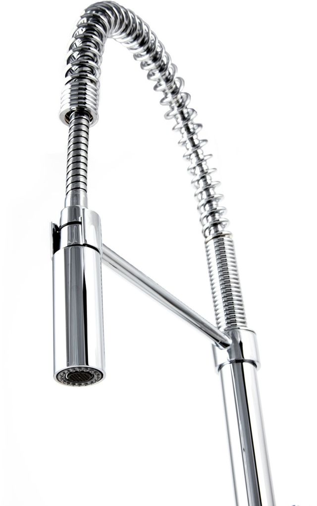 ZLINE Sierra Chrome Pull Down Spring Single Handle Kitchen Faucet-2