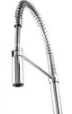 ZLINE Sierra Chrome Pull Down Spring Single Handle Kitchen Faucet-2
