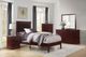 Mazin Furniture Seabright Cherry Mirror-4