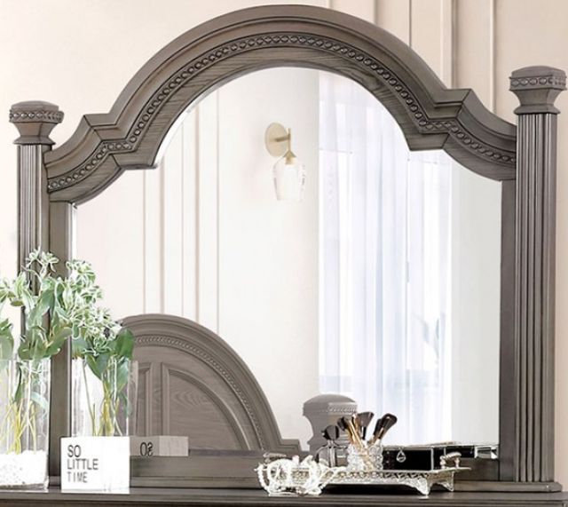 Furniture of America® Pamphilos Gray Dresser Mirror-0