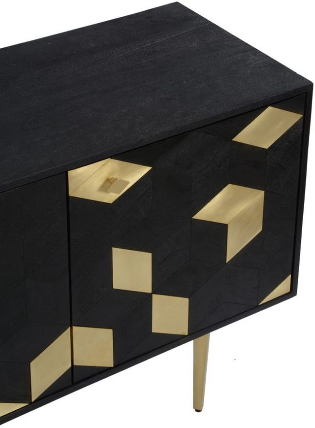 Moe's Home Collection Sapporo Black/Brass Sideboard-3