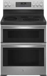 GE Profile™ 30" Fingerprint Resistant Stainless Steel Smart Freestanding Electric Convection Range