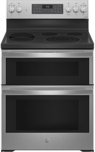 GE Profile™ 30" Fingerprint Resistant Stainless Steel Smart Freestanding Electric Range