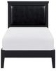 Mazin Furniture Seabright Black Twin Bed-0