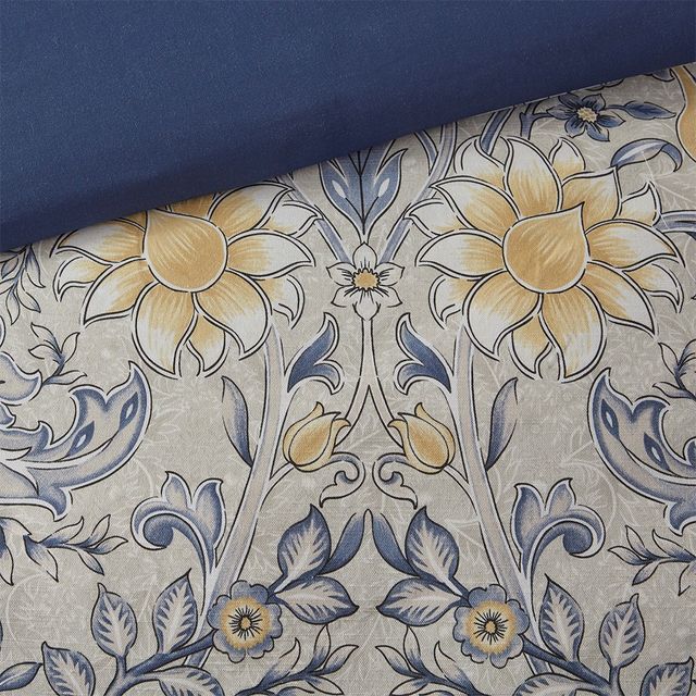 Olliix by Harbor House Livia 6 Pieces Multi Queen Cotton Comforter Set-4