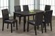 Titus Furniture T3107 Black Dining Table-1