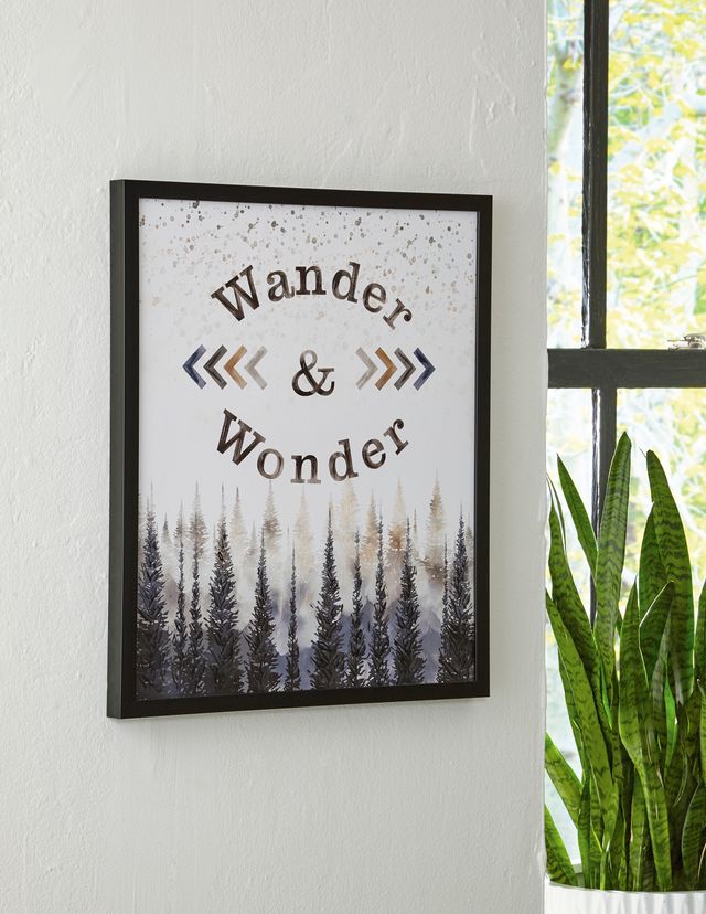 Signature Design by Ashley® Farryn Gray/Brown/Navy Wall Art-2