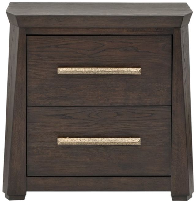 Magnussen Home® Tauren Coffee Bean Brown Drawer Nightstand-2
