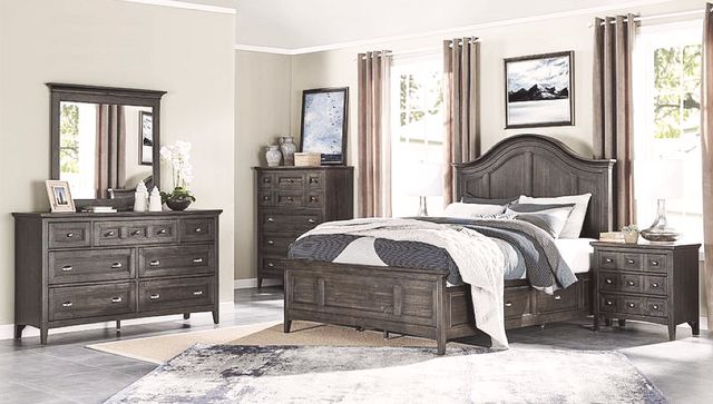 Magnussen Home® Westley Falls Graphite Drawer Nightstand-3