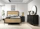 Coaster® Arini 4-Piece Black/Natural Queen Bedroom Set-0