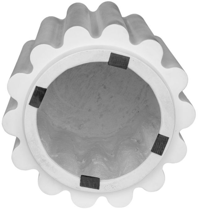 Moe's Home Collection Taffy White Concrete Outdoor Accent Table-2