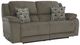American Wholesale Furniture Sunland Cinnamon Power Reclining Sofa with Power Headrest and Lumbar-0