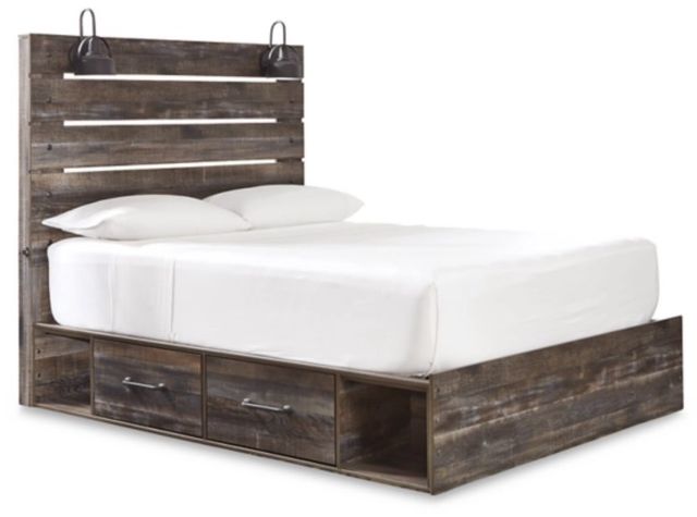 Signature Design by Ashley® Drystan 6-Piece Multi Queen Panel Storage Bed Set-1
