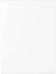Bertazzoni 24'' Bianco Matt Dishwasher Front Panel Kit-0