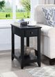 ACME Furniture Bertie Black Side Table-1