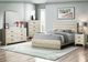 Monarch Specialties Inc. Bleached Oak Queen Panel Bed-2