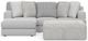 Jackson Furniture Logan 2-Piece Gray Left Side Facing Chaise Sectional Set-1