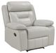 Homelegance® Laconia Silver Manual Recliner-0