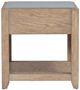 Liberty Furniture Millstone Gray End Table with Nutmeg Base-4