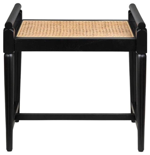 Crestview Collection Port Royal Black Accent Bench-1