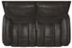 La-Z-Boy® Greyson Dark Chocolate Leather Reclining Loveseat-4