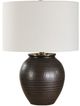 Uttermost® Hawkins Bronze Ribbed Table Lamp-0