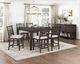 Homelegance® Victoria Dark Espresso Counter Height Table-1