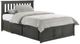 Night & Day Furniture™ Spices Bedroom Stonewash Eatern King Drawer Pedestal Bed-0