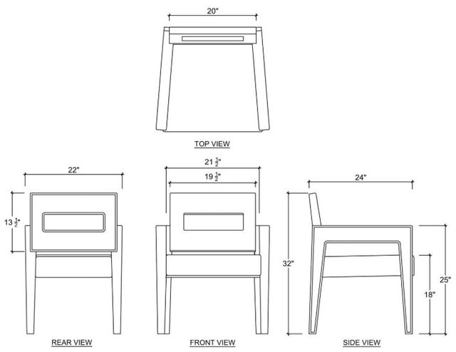 Bramble Cambria Dining Chair-2