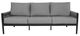 CabanaCoast® Customizable Trellis Aluminum/Natural Fiber Outdoor Sofa-1