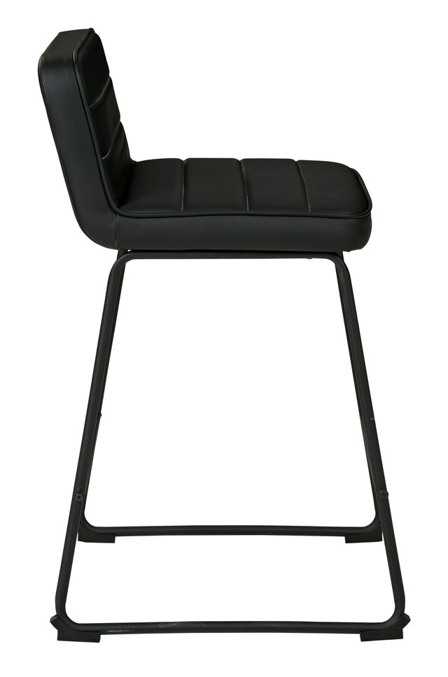Signature Design by Ashley® Nerison Black Counter Stool-2