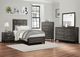 Homelegance® Davi Gray Nightstand-4