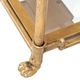 A & B Home Perisa Gold Mirror Shelf-4