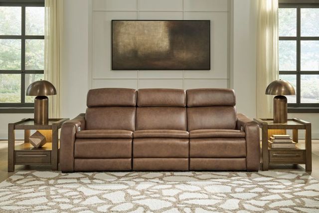 Signature Design by Ashley® Crowell 3-Piece Saddle Power Reclining Sectional-1